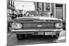 Cuba Fuerte Collection B&W - Taxi Chevrolet-Philippe Hugonnard-Mounted Photographic Print