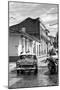 Cuba Fuerte Collection B&W - Taxi Trinidad II-Philippe Hugonnard-Mounted Photographic Print