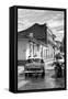 Cuba Fuerte Collection B&W - Taxi Trinidad II-Philippe Hugonnard-Framed Stretched Canvas