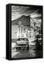 Cuba Fuerte Collection B&W - Taxi Trinidad-Philippe Hugonnard-Framed Stretched Canvas