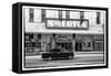 Cuba Fuerte Collection B&W - Teatro America in Havana-Philippe Hugonnard-Framed Stretched Canvas