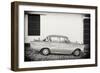 Cuba Fuerte Collection B&W - Trinidad Classic Car-Philippe Hugonnard-Framed Photographic Print