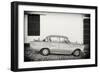 Cuba Fuerte Collection B&W - Trinidad Classic Car-Philippe Hugonnard-Framed Photographic Print