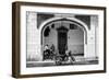 Cuba Fuerte Collection B&W - Urban Scene in Havana-Philippe Hugonnard-Framed Photographic Print