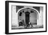 Cuba Fuerte Collection B&W - Urban Scene in Havana-Philippe Hugonnard-Framed Photographic Print