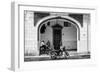 Cuba Fuerte Collection B&W - Urban Scene in Havana-Philippe Hugonnard-Framed Photographic Print