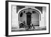 Cuba Fuerte Collection B&W - Urban Scene in Havana-Philippe Hugonnard-Framed Photographic Print