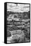 Cuba Fuerte Collection B&W - Vinales Valley II-Philippe Hugonnard-Framed Stretched Canvas