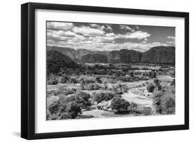 Cuba Fuerte Collection B&W - Vinales Valley III-Philippe Hugonnard-Framed Photographic Print