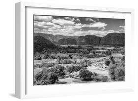 Cuba Fuerte Collection B&W - Vinales Valley III-Philippe Hugonnard-Framed Photographic Print