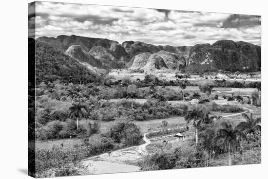 Cuba Fuerte Collection B&W - Vinales Valley-Philippe Hugonnard-Stretched Canvas