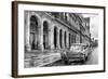 Cuba Fuerte Collection B&W - Vintage Car in Havana VII-Philippe Hugonnard-Framed Photographic Print