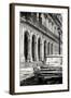 Cuba Fuerte Collection B&W - Vintage Car in Havana VIII-Philippe Hugonnard-Framed Photographic Print