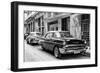 Cuba Fuerte Collection B&W - Vintage Chevrolet Classic Car-Philippe Hugonnard-Framed Photographic Print