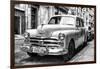 Cuba Fuerte Collection B&W - Vintage Cuban Dodge II-Philippe Hugonnard-Framed Photographic Print