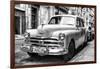 Cuba Fuerte Collection B&W - Vintage Cuban Dodge II-Philippe Hugonnard-Framed Photographic Print