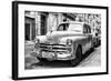 Cuba Fuerte Collection B&W - Vintage Cuban Dodge II-Philippe Hugonnard-Framed Photographic Print