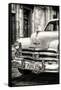 Cuba Fuerte Collection B&W - Vintage Cuban Dodge III-Philippe Hugonnard-Framed Stretched Canvas