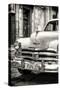 Cuba Fuerte Collection B&W - Vintage Cuban Dodge III-Philippe Hugonnard-Stretched Canvas