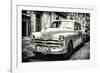 Cuba Fuerte Collection B&W - Vintage Cuban Dodge-Philippe Hugonnard-Framed Photographic Print