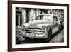 Cuba Fuerte Collection B&W - Vintage Cuban Dodge-Philippe Hugonnard-Framed Photographic Print