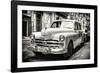 Cuba Fuerte Collection B&W - Vintage Cuban Dodge-Philippe Hugonnard-Framed Photographic Print