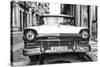 Cuba Fuerte Collection B&W - Vintage Cuban Ford II-Philippe Hugonnard-Stretched Canvas