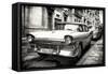 Cuba Fuerte Collection B&W - Vintage Cuban Ford III-Philippe Hugonnard-Framed Stretched Canvas