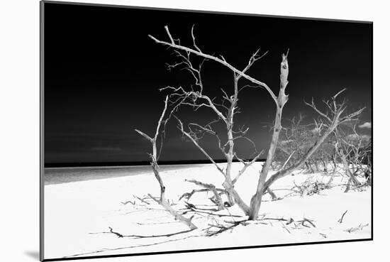 Cuba Fuerte Collection B&W - White Beach IV-Philippe Hugonnard-Mounted Photographic Print