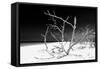 Cuba Fuerte Collection B&W - White Beach IV-Philippe Hugonnard-Framed Stretched Canvas