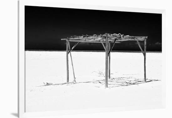 Cuba Fuerte Collection B&W - White Beach VI-Philippe Hugonnard-Framed Photographic Print