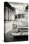 Cuba Fuerte Collection B&W - White Classic Car II-Philippe Hugonnard-Stretched Canvas