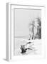 Cuba Fuerte Collection B&W - Wooden Beach II-Philippe Hugonnard-Framed Photographic Print