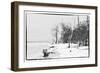 Cuba Fuerte Collection B&W - Wooden Beach-Philippe Hugonnard-Framed Photographic Print