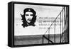 Cuba Fuerte Collection B&W - Word of Che II-Philippe Hugonnard-Framed Stretched Canvas