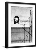 Cuba Fuerte Collection B&W - Word of Che-Philippe Hugonnard-Framed Photographic Print