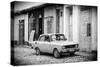 Cuba Fuerte Collection B&W - Xtreme Classic Car-Philippe Hugonnard-Stretched Canvas
