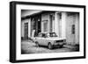 Cuba Fuerte Collection B&W - Xtreme Classic Car-Philippe Hugonnard-Framed Photographic Print