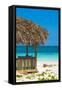 Cuba Fuerte Collection - Beach Hut II-Philippe Hugonnard-Framed Stretched Canvas