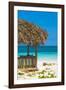 Cuba Fuerte Collection - Beach Hut II-Philippe Hugonnard-Framed Photographic Print