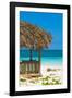 Cuba Fuerte Collection - Beach Hut II-Philippe Hugonnard-Framed Photographic Print