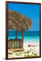 Cuba Fuerte Collection - Beach Hut II-Philippe Hugonnard-Framed Photographic Print