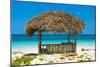 Cuba Fuerte Collection - Beach Hut-Philippe Hugonnard-Mounted Photographic Print