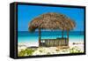 Cuba Fuerte Collection - Beach Hut-Philippe Hugonnard-Framed Stretched Canvas