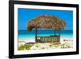 Cuba Fuerte Collection - Beach Hut-Philippe Hugonnard-Framed Photographic Print