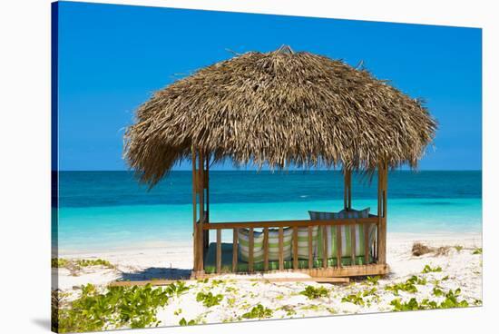 Cuba Fuerte Collection - Beach Hut-Philippe Hugonnard-Stretched Canvas