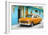 Cuba Fuerte Collection - Beautiful Classic American Orange Car-Philippe Hugonnard-Framed Photographic Print