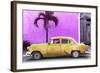 Cuba Fuerte Collection - Beautiful Retro Golden Car-Philippe Hugonnard-Framed Photographic Print