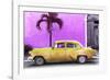 Cuba Fuerte Collection - Beautiful Retro Golden Car-Philippe Hugonnard-Framed Photographic Print