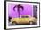 Cuba Fuerte Collection - Beautiful Retro Golden Car-Philippe Hugonnard-Framed Photographic Print